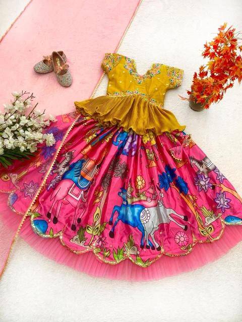 PRESERNTING NEW DESIGNER KEDIYA STYLE Chinon Bulk kids clothing Mumbai